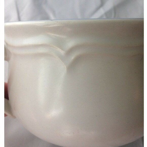 Covington Edition Avondale Japan Stoneware Bowl Handle Spout Blue White Flowers - Picture 7 of 8